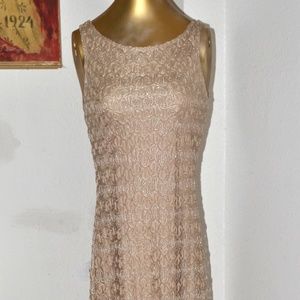 Gold California Connection dress